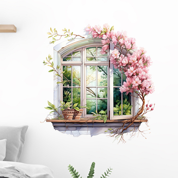 Διακοσμητικό αυτοκόλλητο τοίχου από PVC – Τοπίο για σαλόνι, υπνοδωματίο, μελέτη και εστιατόριο σε μοντέρνο μινιμαλιστικό στυλ