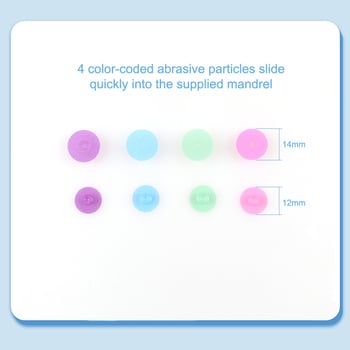 Дентални полиращи дискове за възрастни, 40 бр. в кутия