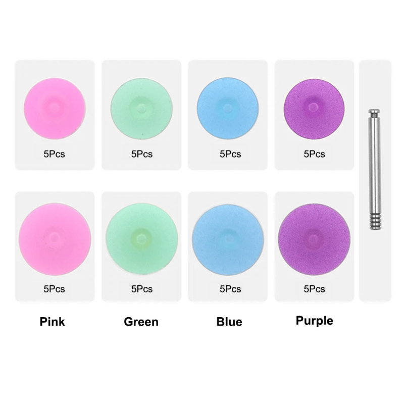 Дентални полиращи дискове за възрастни, 40 бр. в кутия