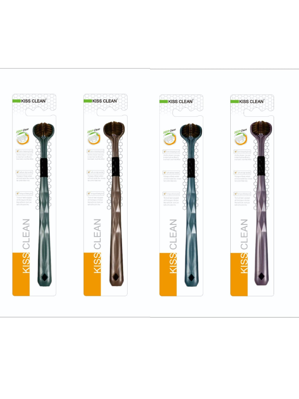 Love Teeth за възрастни — 3D четка за зъби с три страни и меки влакна, ръчна