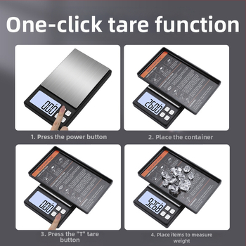 Juvelyrinių papuošalų svarstyklės T50, CHANGXIE, elektroninis svėrimas, 0,01 g–1000 g diapazonas