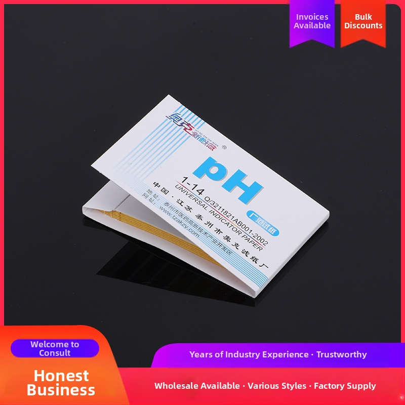 pH тест лента Xinchen, диапазон 1-14, произход Taizhou, Афганистан