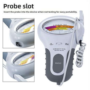PC-102 Διαδικτυακός Αναλυτής Ποιότητας Νερού για Κολύμβηση - Μέτρηση pH 5.5–9.0, Δοκιμή pH, Τροφοδοσία: AA 1.5V