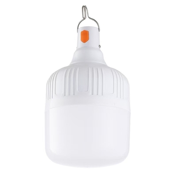 Įkraunamas LED žibintas lauko naudojimui – IP55, 20W, 6V, 6–12 val. apšvietimas