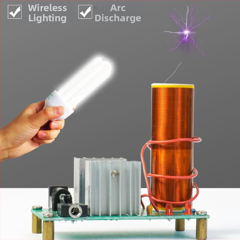 Set Tesline zavojnice s pločicom kruga za plazmodni zvučnik TJ-56-222 tvrtke Wulu Electronics za znanstvene eksperimente i montažu