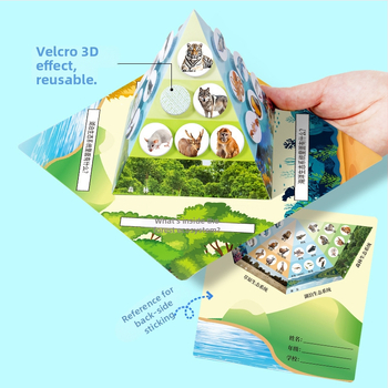 Εκπαιδευτικό κιτ DIY στη βιολογία: πυραμίδα τροφικής αλυσίδας με υλικά ποικίλων τύπων, αυτόνομη συσκευασία, για παιδιά 7–14 ετών