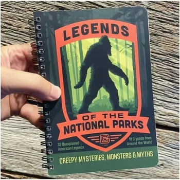 Пътеводител Legends of the National Park — хартия, модерен минималистичен стил, Категория: Други