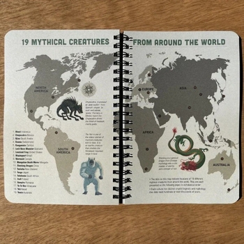 Пътеводител Legends of the National Park — хартия, модерен минималистичен стил, Категория: Други