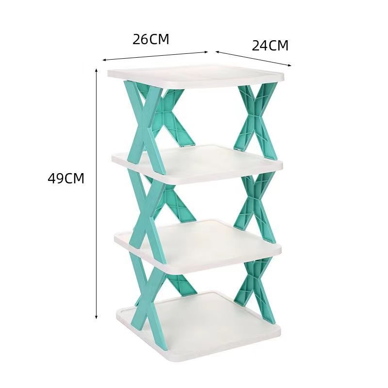 Ράφι παπουτσιών, πλαστικό, μοντέλο X3030, μοντέρνος μινιμαλιστικός σχεδιασμός, για αποθήκευση σε γωνία εισόδου