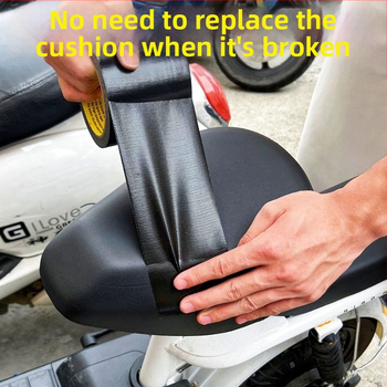 Ταινία επισκευής δερμάτινων καθισμάτων αυτοκινήτου με κόλλα βάσεως υφάσματος, υψηλή ιξωστρότητα, υπόστρωμα Buki, προσαρμόσιμο πάχος, πυρήνας από χαρτόνι.