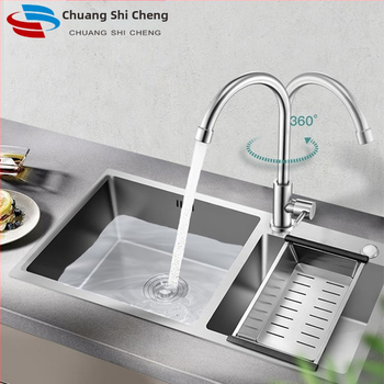 304 nerūdijančio plieno virtuvės šalto vandens čiaupas, modelis LK:525487, keraminių vožtuvų korpusas, ant paviršiaus montavimas, spiralinis atidarymas