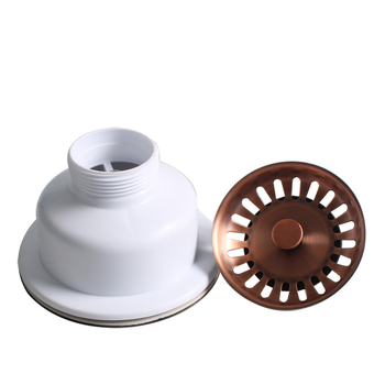 Europski stil odvodnja umivaonika XK223C036, nehrđajući čelik krom + PP, moderni minimalistički stil, Tianli Water