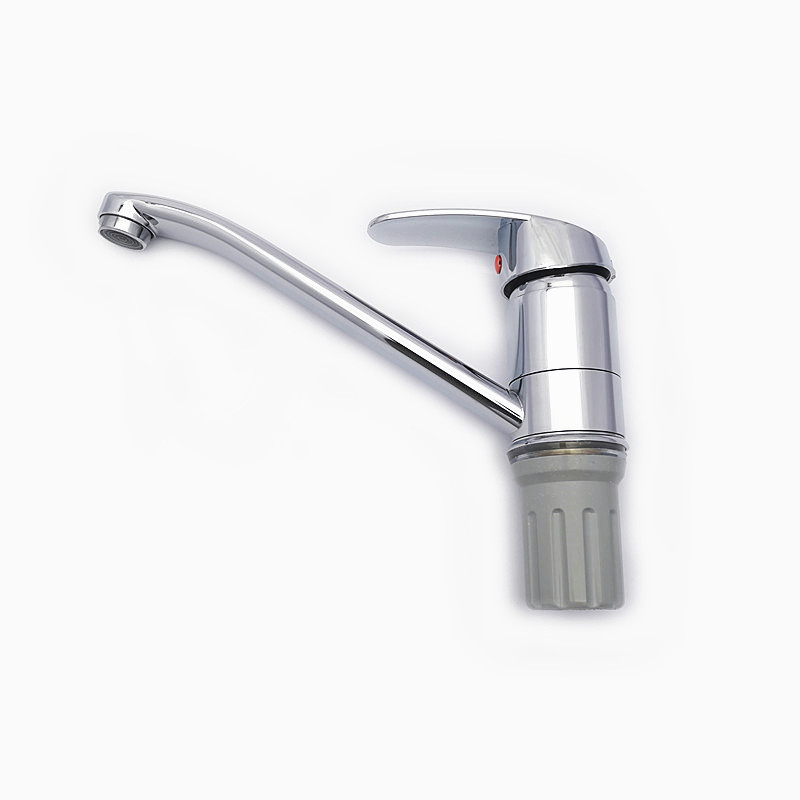 Vandens vonios plautuvės maišytuvas, cinko lydinys, darbinė temperatūra 90°C, nominalus slėgis 0,8 MPa, modelis XGJ-0224