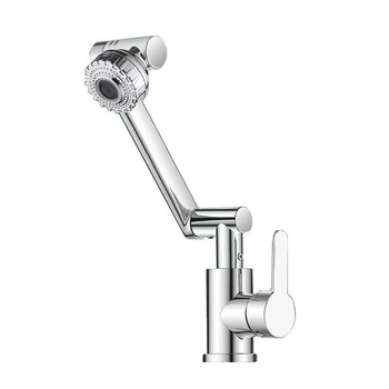 Universali praustuvo čiaupas su keramikinė kartridže, varinis korpusas, srieginis jungtis, pasukamas išleistuvas, karštas ir šaltas vanduo, 0–99°C, 0.8 MPa