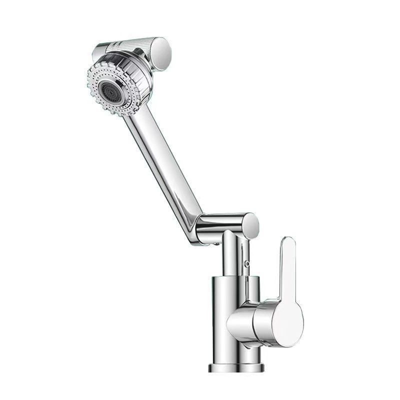 Universali praustuvo čiaupas su keramikinė kartridže, varinis korpusas, srieginis jungtis, pasukamas išleistuvas, karštas ir šaltas vanduo, 0–99°C, 0.8 MPa