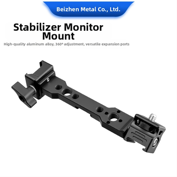 Sānu papildu turētājs gaismas, mikrofona un monitora priekš RS3 mini / RSC2 — TLB-027, alumīnija sakausējums, svars 82 g, saderīgs ar RS3 mini un RSC2, iepakojumā 1 gab.