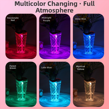 Stalo drėkintuvas vazos formos su USB maitinimu, 0,5–1 L talpa, 1 rūko išėjimas, 5 W galia