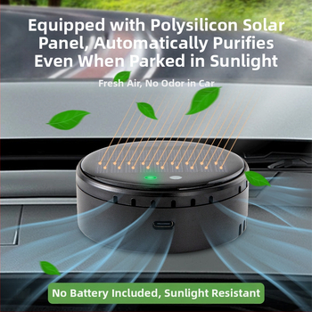 Automobilio oro valytuvo su dviejų branduolių, USB maitinimas, 50 m3/h, tylus veikimas <36 dB, formaldehidų šalinimas