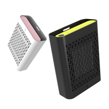 JO-6601 automobilių oro valytuvas su dvigubu neigiamų jonų HEPA filtru, PM2.5 ir dūmų šalinimas, CADR 22 m3/h, 12–24 V, 2,8 W, 8 000 000 jonų/cm3