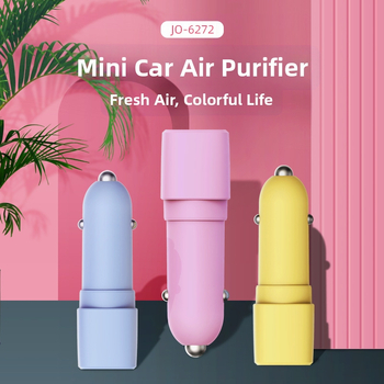 Automobilio oro valytuvo su neigiamais jonais JO-6272, 12V, 0.8W, jonų koncentracija 3 500 000 jonų/cm³, dūmų, kvapų ir formaldehido šalinimui