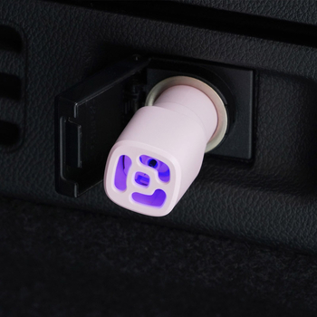 Automobilio oro valytuvo su neigiamais jonais JO-6272, 12V, 0.8W, jonų koncentracija 3 500 000 jonų/cm³, dūmų, kvapų ir formaldehido šalinimui