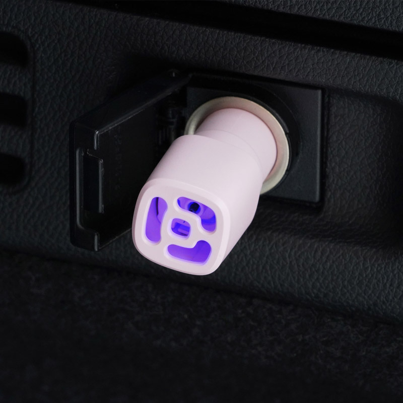 Automobilio oro valytuvo su neigiamais jonais JO-6272, 12V, 0.8W, jonų koncentracija 3 500 000 jonų/cm³, dūmų, kvapų ir formaldehido šalinimui