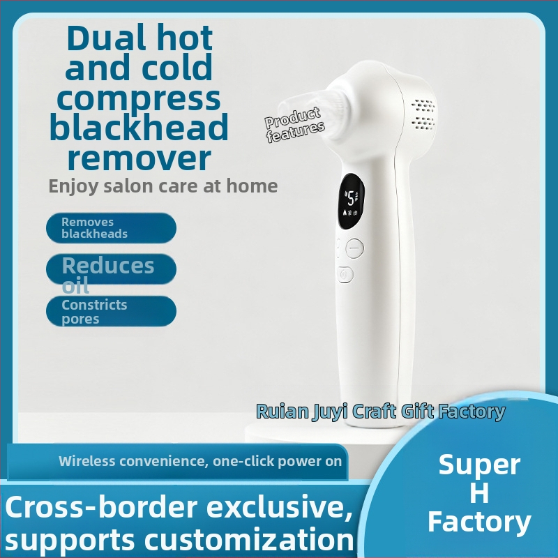 Υπερηχητικός καθαριστής πόρων με δόνηση, κρύο/θερμή συμπίεση, αναρρόφηση μαύρων στιγμάτων και ακνεών - Μοντέλο JY-0088, ABS περίβλημα, CE ROHS FCC, 5 ρυθμίσεις