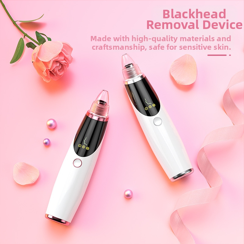 HY02 Elektrinis juodųjų taškų šalinimo įrankis su siurbimu, sukimosi režimas, 3 greičiai, plastikinis korpusas