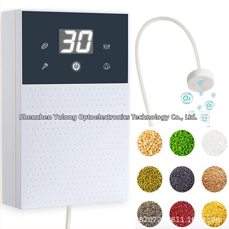 Οζονικός καθαριστής φρούτων και λαχανικών με αποστείρωση κρέατος, μοντέλο Demeter, 12V τροφοδοσία, λειτουργία USB/AC, χρονόμετρο έως 2 ώρες