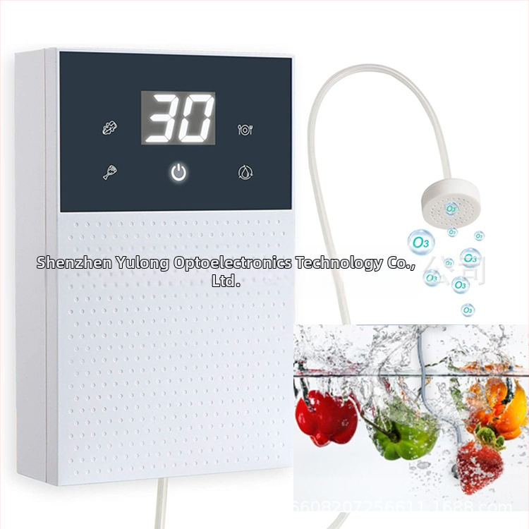 Οζονικός καθαριστής φρούτων και λαχανικών με αποστείρωση κρέατος, μοντέλο Demeter, 12V τροφοδοσία, λειτουργία USB/AC, χρονόμετρο έως 2 ώρες