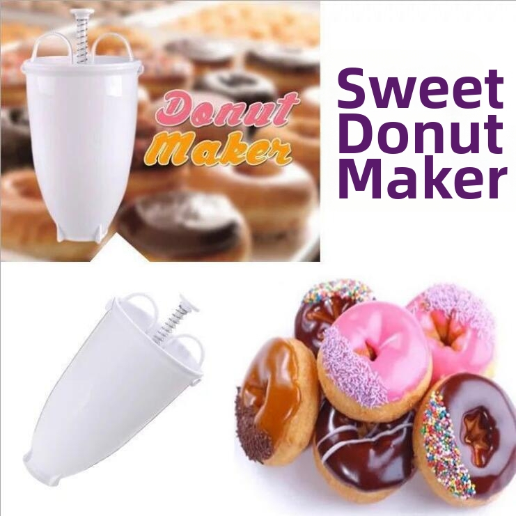 Dispenser na donuty – kruhová PP forma na pečenie donút, retro/antický štýl