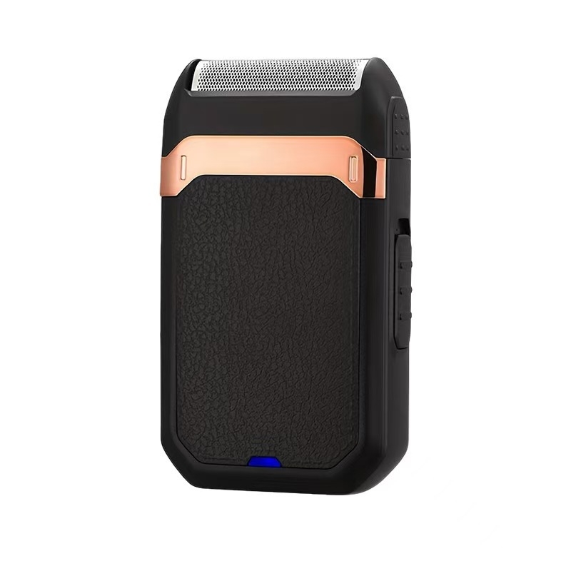 Aparat de ras electric cu capete reciproce, complet lavabil, baterie încorporată reîncărcabilă, display LED, pentru călătorii