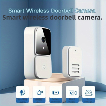 Modelis M8 Bezvadu videodurvju zvans ar divpusēju sarunu, WiFi savienojumu un attālināto drošības kameru