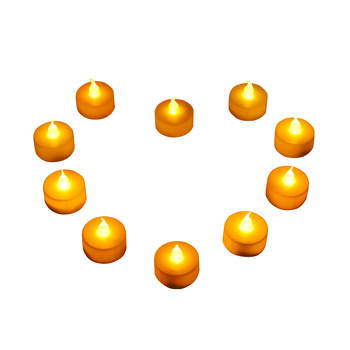 LED elektroninė žvakė, naktinis apšvietimas, ABS korpusas, logotipo spauda