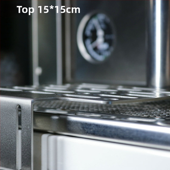 Στήριγμα μηχανής καφέ από ανοξείδωτο ατσάλι 304, ρυθμιζόμενο για ηλεκτρονικές ζυγαριές