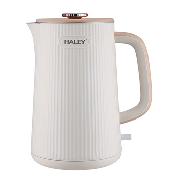 HALEY Ηλεκτρικός βραστήρας 2,2 L, 1500–2000 W, Ανοξείδωτος χάλυβας, Βράζει σε λιγότερο από 4 λεπτά, Βάση 360°