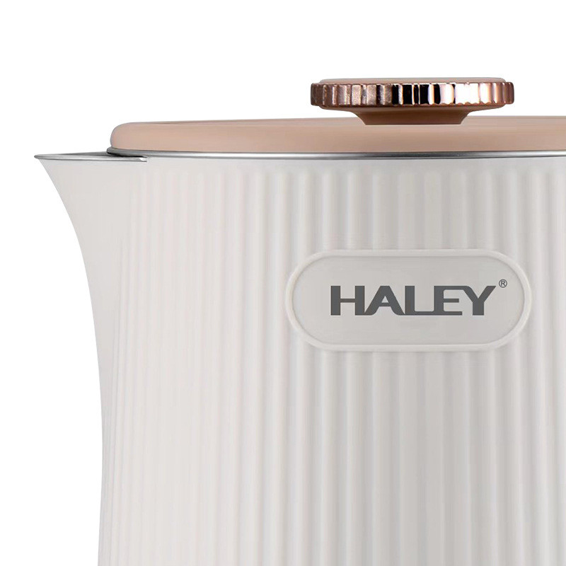 HALEY Ηλεκτρικός βραστήρας 2,2 L, 1500–2000 W, Ανοξείδωτος χάλυβας, Βράζει σε λιγότερο από 4 λεπτά, Βάση 360°
