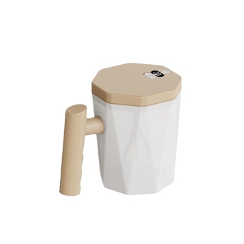 Elektrinė automatinė maišymo puodelis kafai, vieno mygtuko veikimas, maisto kokybės medžiaga, individualizuotas logotipas, svoris 167 g