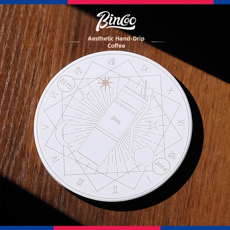 Bincoo Keraminis šilumosizoliacinis padėkliukas moka potui – Apvalus, Itališko stiliaus, Prieš slydimą, Išleistas 2025 metais