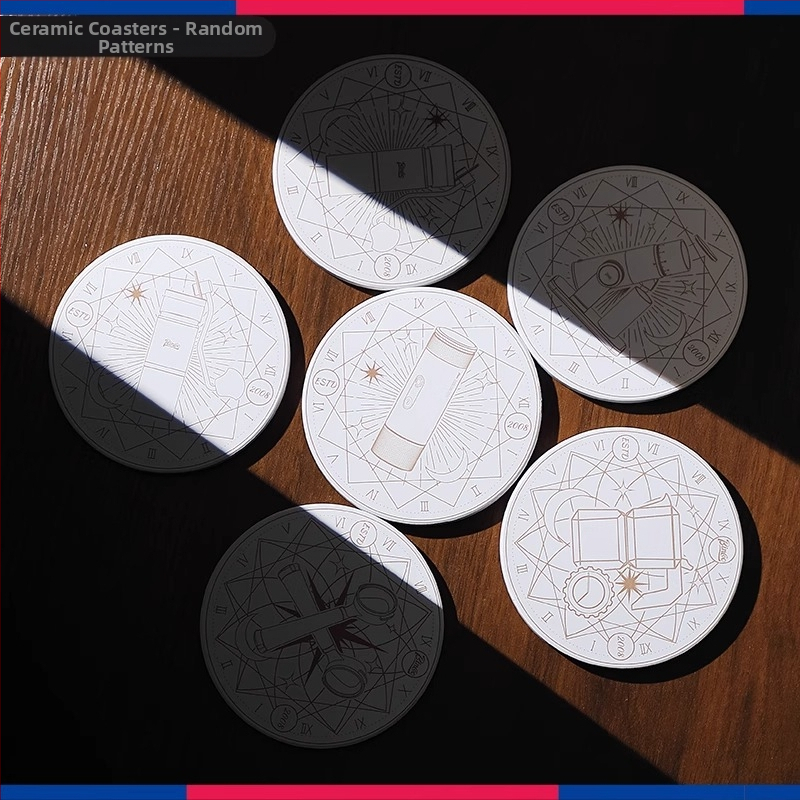 Bincoo Keraminis šilumosizoliacinis padėkliukas moka potui – Apvalus, Itališko stiliaus, Prieš slydimą, Išleistas 2025 metais