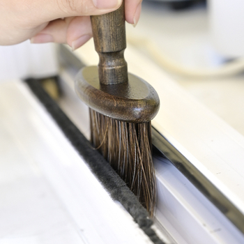 Automobilio vidaus dulkių šalinimo šepetys, medžio masės medžiaga, prekės ženklas Yihe Bank; skirtas tarpų tarp sėdynių ir oro ventiliacijos angų