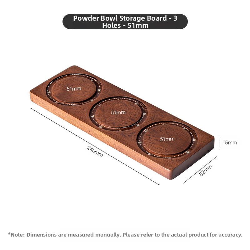 Medinis retro stiliaus magnetinis sieninis laikiklis kavos miltelių dubenėliams saugoti