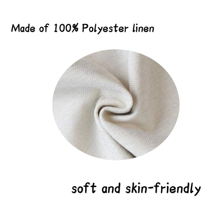 Set de 4 suporturi de masă din in, în stil Ukiyo-e japonez cu Fuji și Sakura — lavabile la mașină; Material: 100% in; Tehnică: flocking; Varietate: Daisy