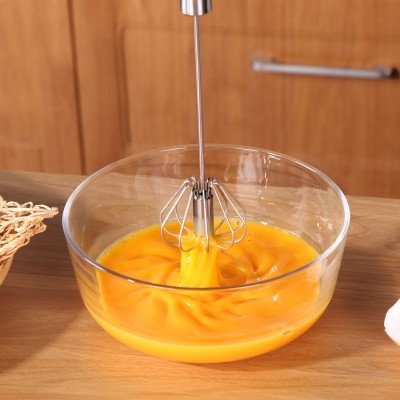 430 nerūdijančio plieno pusiau automatinis kiaušinių plakiklis, rankinis, be elektros