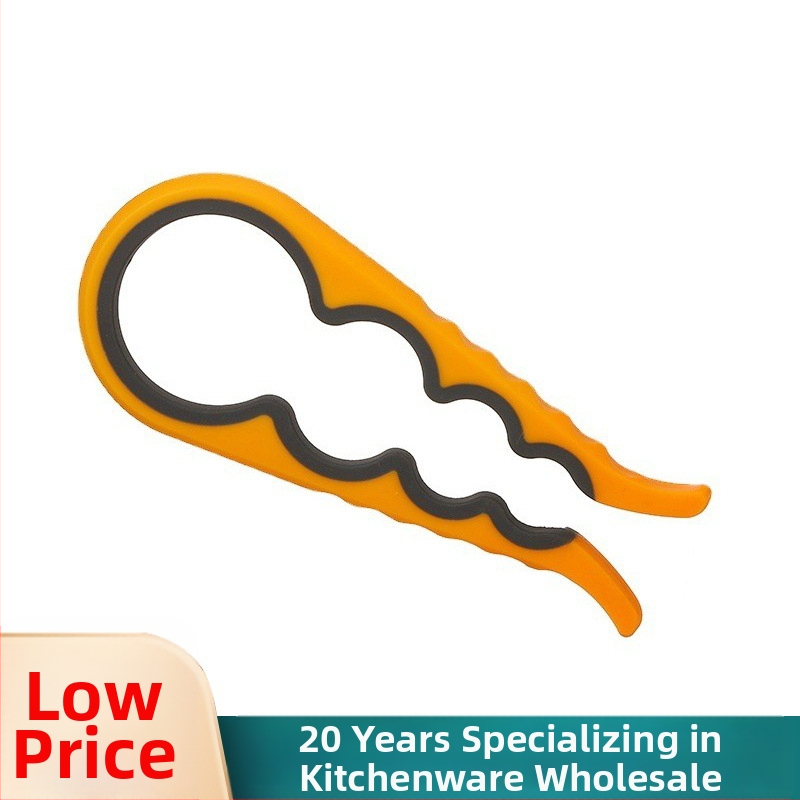 Deschizător manual multifuncțional pentru sticle și conserve – patru în unu, corp din plastic, Autonomy, dispozitiv de bucătărie portabil, lansare primăvara 2022