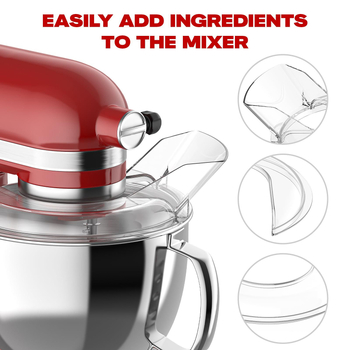 Nerūdijančiosioms KitchenAid dubenėlėms skirtas purslų skydelis – model KA-4.5-5