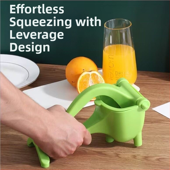 Rankinis sultis spaudimo įrenginys Yigou, PP medžiaga, be elektros, spaudžia citrinų ir apelsinų sulčių, kilmė Yiwu, išleistas 2021 m. vasarą.