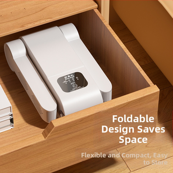 Πολυλειτουργικός στεγνωτήρας παπουτσιών με ψηφιακή οθόνη, χρονοδιακόπτης, πλήρως αυτόματος, φορητός (220V, 150W, 50Hz)