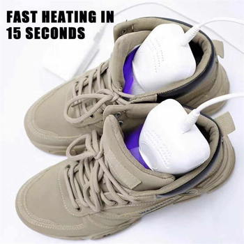 Batų džiovintuvas su dezodorizacija ir kvapų valymu, UV šviesa, batų šildytuvas ir drėgmės šalinimas, modelis 59, 220V, 10W, 50Hz