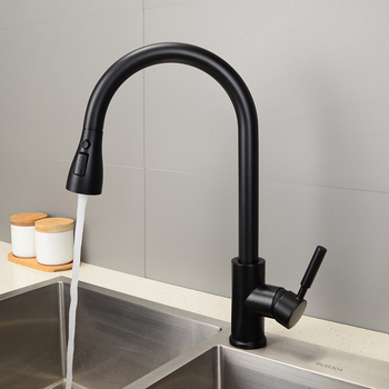 Drezová batéria s ťahacím a otáčavým výtokom, meďová zliatina, keramický jadrový ventil, 0–90°C, tlak 0,1–1,5 MPa, vstup Ø11 mm